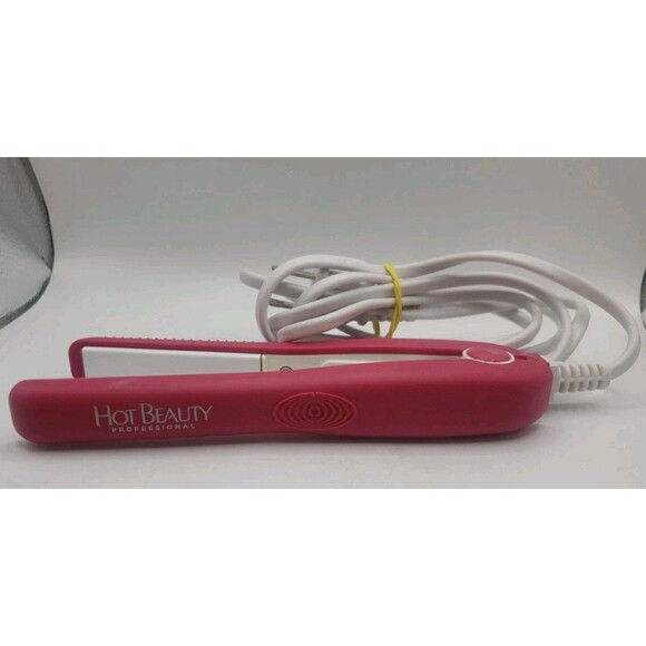 Hot Beauty 1" Flat Iron Hair Straightener And 1/2" Travel Size Straightener - Picture 9 of 14